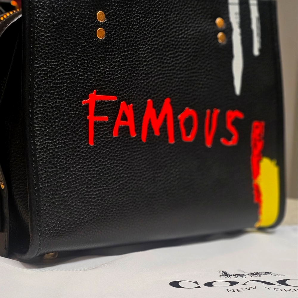 Coach x Jean Michel Basquiat bag